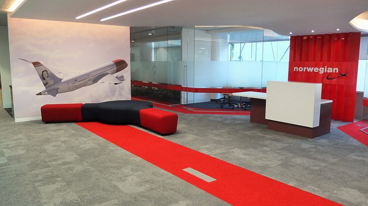 Norwegian lands at new UK headquarters
