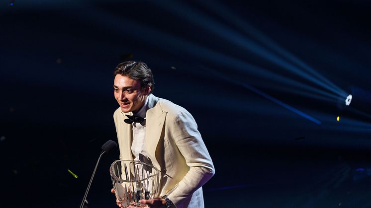 Armand Duplantis - förra årets Jerringspristagare på Idrottsgalan. 