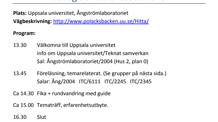 NTA-tematräff