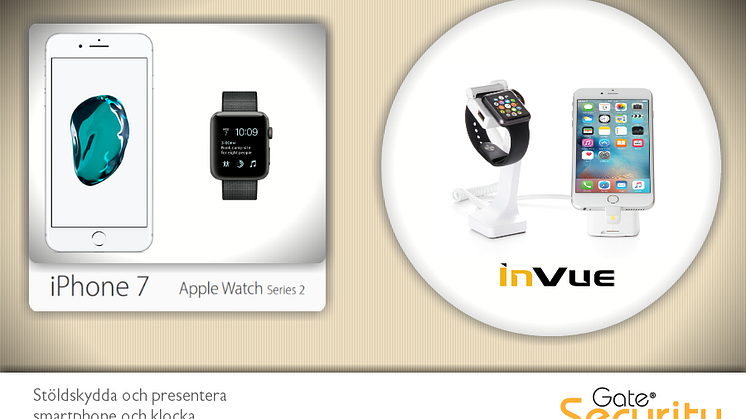 iPhone 7 och Apple Watch 2 på samma varularm