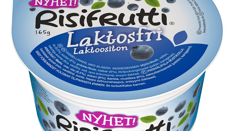 Risifrutti Laktosfri Blåbär