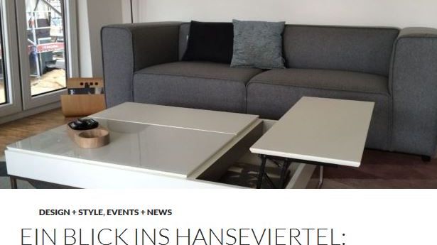 Ein Blick ins Hanseviertel Lüneburg: BoConcept richtet ein