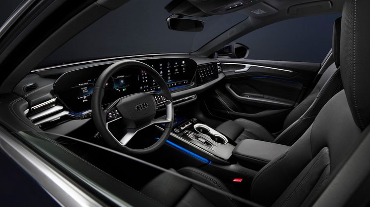 Audi A6 Limousine (Firmamentblå) - interiør