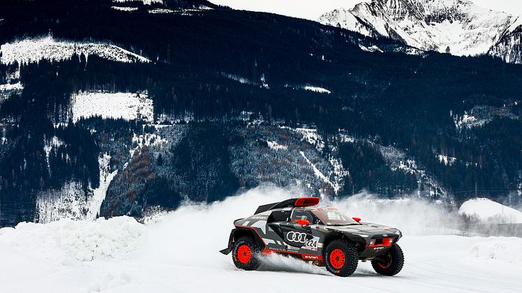Audi RS Q e-tron #224 (Team Audi Sport), Mattias Ekström (GP Ice Race 2022)