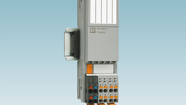 M-Bus master for I/O system