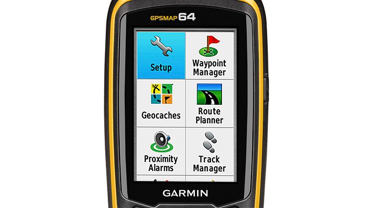 Garmin GPSMAP 64 – en ny serie med handburna enheter