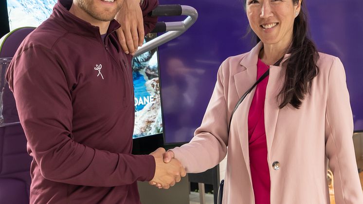 Christian Bache fra Feelgood og Mee Eline Eriksson fra Virke