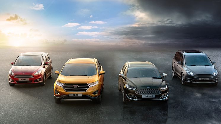 Ford utvider sitt sortiment med AWD til nå å bli 9 modeller i begynnelsen av 2016
