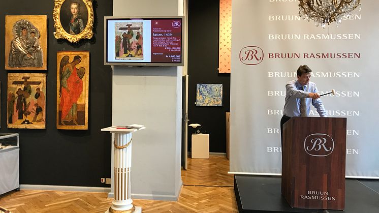 Frederik Bruun Rasmussen slår verdensrekorden for russiske ikoner