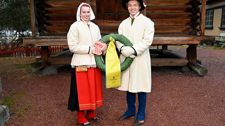 Vasaloppets kranskulla och kransmas 2021 är Emelie Brudin och Gustaf Berglund
