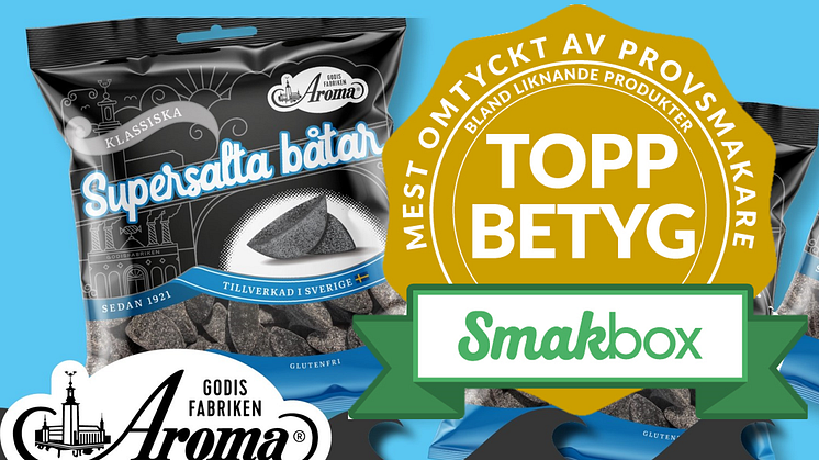 Toppbetyg för Aromas Supersalta båtar!