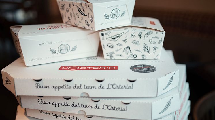 Mit delivery.losteria.de die Lieblingspizza ganz einfach liefern lassen.