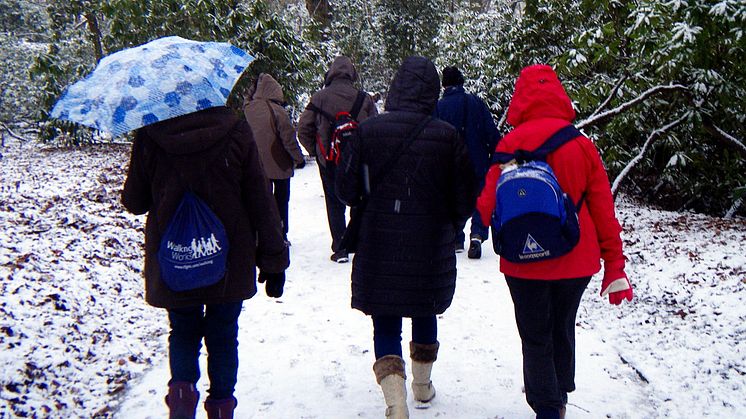 Shed the Christmas calories at a Radcliffe health walk