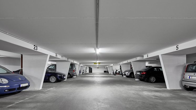 Sju viktiga punkter vid val av belysning till parkeringshus