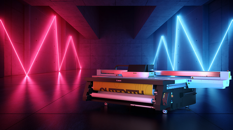 The Canon Arizona 1300 GTF features award-winning FLOW technology