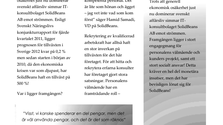 IT-bolag satsar stort, trots den ekonomiska krisen.