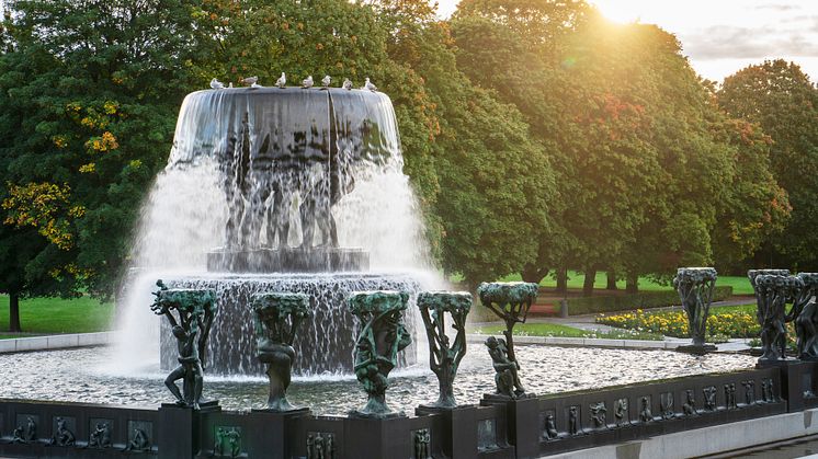 The Vigeland Park The Fountain