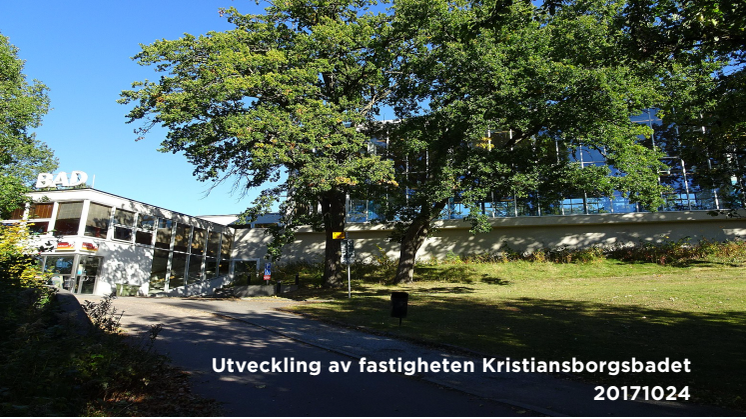 Skisser Kristiansborgsbadets utveckling
