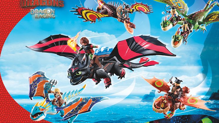 Drachenstarke Action: Ab zum Drachenrennen mit den DreamWorks Dragons von PLAYMOBIL