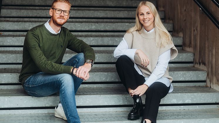 Adam Kihlberg och Linda Carlsson