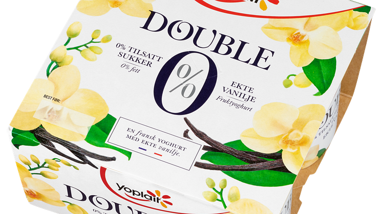 Yoplait Double 0% Vanilje