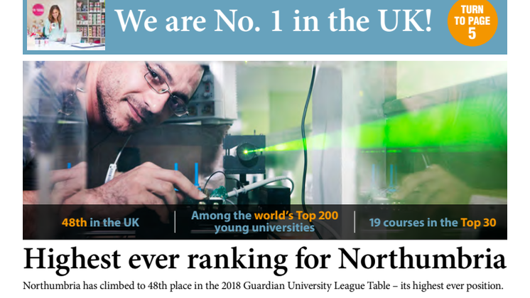 Northumbria University News Issue 13