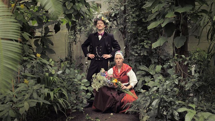 Bild från scenografen Tove Berglunds tidigare projekt "Midsommar”. Fotograf: Joanna Nordahl.