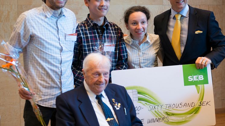 Prisutdelning i JIBS Entrepreneurship Challenge 2014