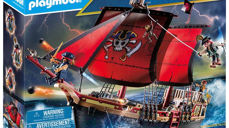 Totenkopf-Kampfschiff (70411) von PLAYMOBIL
