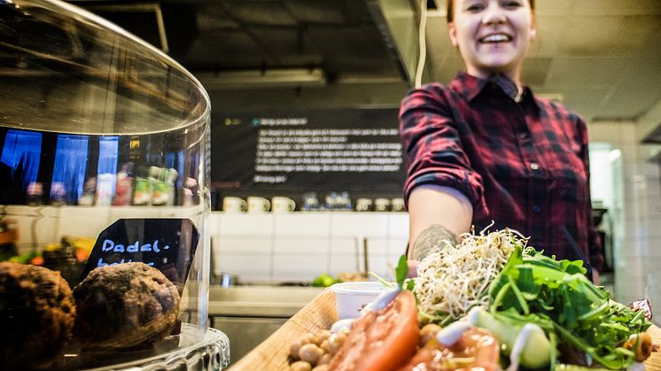 Lyxig helvegetarisk meny och succe för aktiviteter 