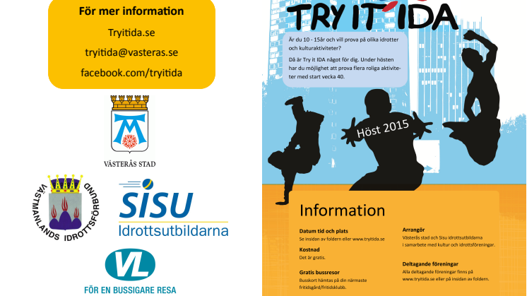Try it IDA-aktiviteter hösten 2015
