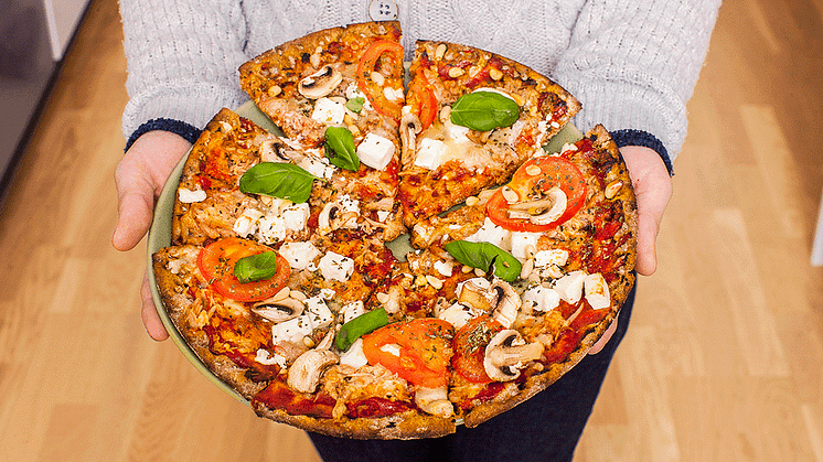Knäckepizza - Hässelbypizzan