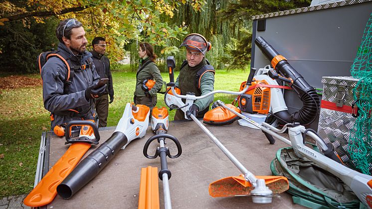 STIHL släpper rapport om den nordiska branschens vanor och preferenser gällande maskiner för arbete i naturen.