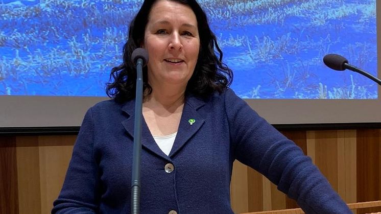 Mätta Ivarsson, gruppledare för MP i Region Skåne.