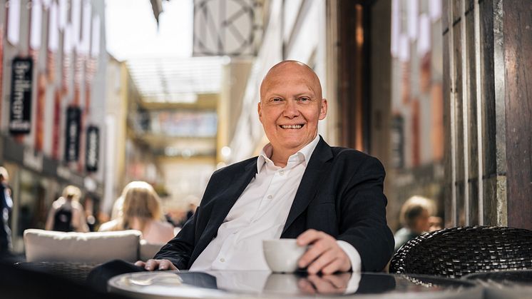 Dag Agård, tillträdande varuhuschef för NK Göteborg