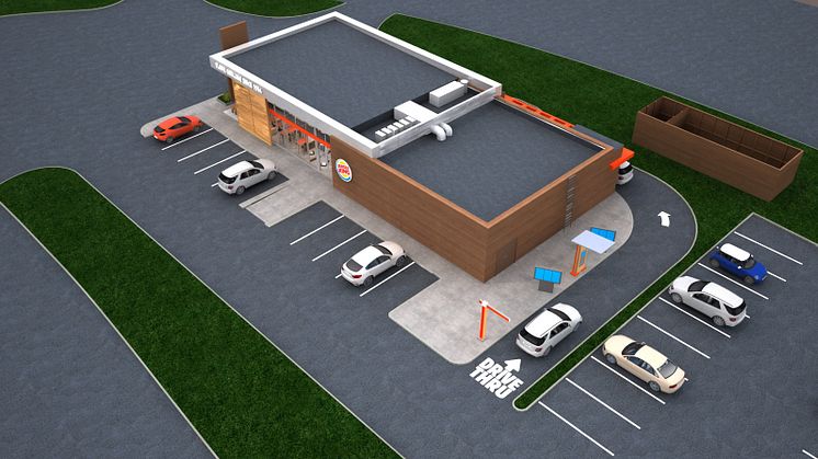 Burger King etablerar en ny restaurang på Skåneporten i Örkelljunga