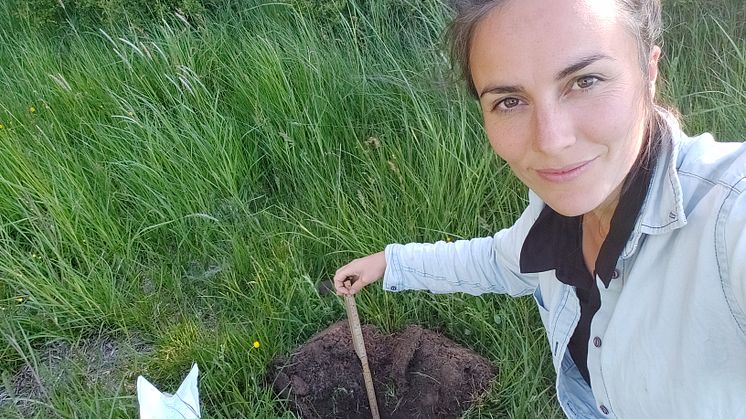 Simone Grind är den första titelvinnaren av SM i nedbrytning