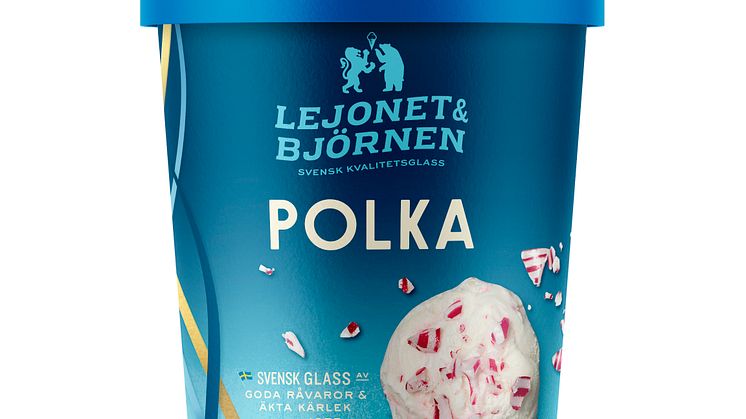 Polka_glass_Lejonet&Björnen