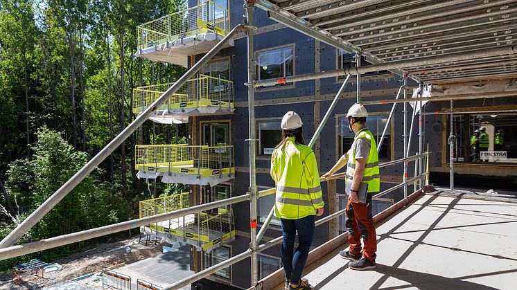 SKB planerar att byggstarta 1 600 nya kooperativa hyresrätter fram till 2028. Foto: Karin Alfredsson