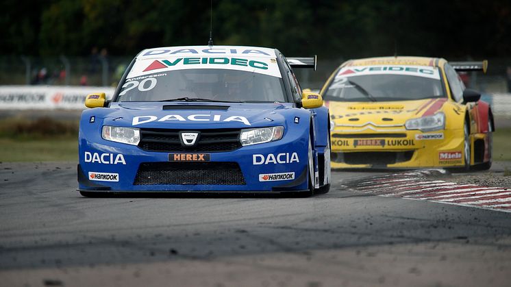 Godkänd STCC-avslutning för Dacia Dealer Team