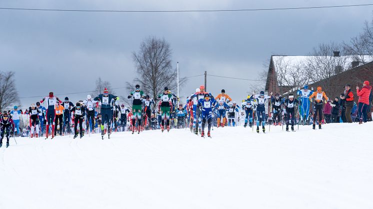 Med godt over 700 påmeldte hadde Trysil Skimaraton den største deltakelsen siden 2015. Foto: Jonas Sjögren