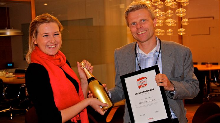 Vinner: Årets nykommer 2012: Storebrand ASA