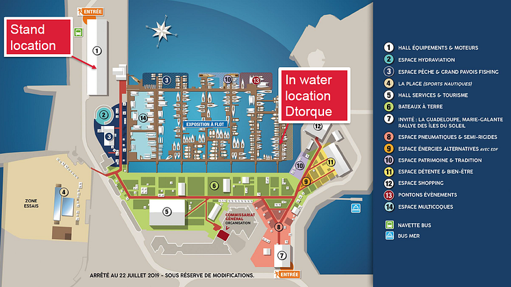 La Rochelle map