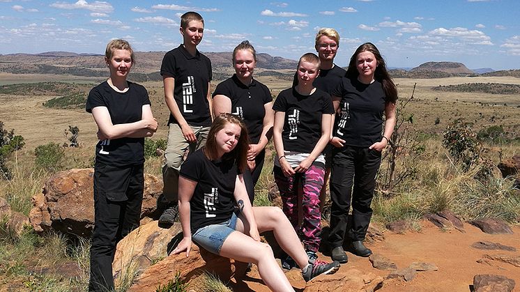 Elever från Realgymnasiet på APL i Sydafrika