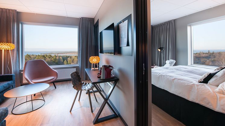 Quality Hotel & Resort Frösö Park med utsikt över fjällen