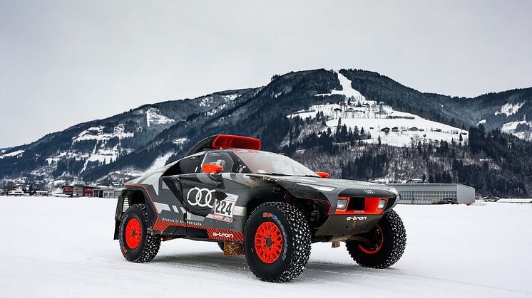 Audi RS Q e-tron #224 (Team Audi Sport), Mattias Ekström (GP Ice Race 2022)