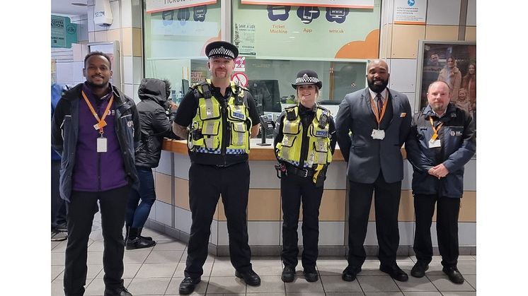 British Transport Police and West Midlands Railway partner to tackle anti-social behaviour on Chase Line