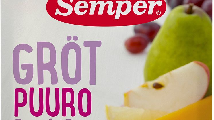 Gröt med frukt