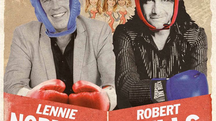 FÖR FÖRSTA GÅNGEN! ROBERT WELLS VS LENNIE NORMAN - NU GÖR DE SLAG I SAKEN MED NY SHOW ”STAND UP - SIT DOWN” PÅ INTIMAN!