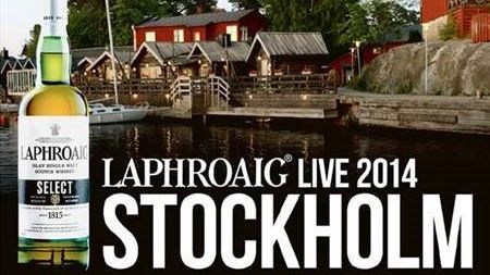 Årets whiskyevent LAPHROAIG LIVE kommer till Stockholm